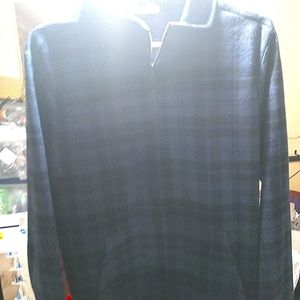 Thread4Thought blue&black light sweater sz.L